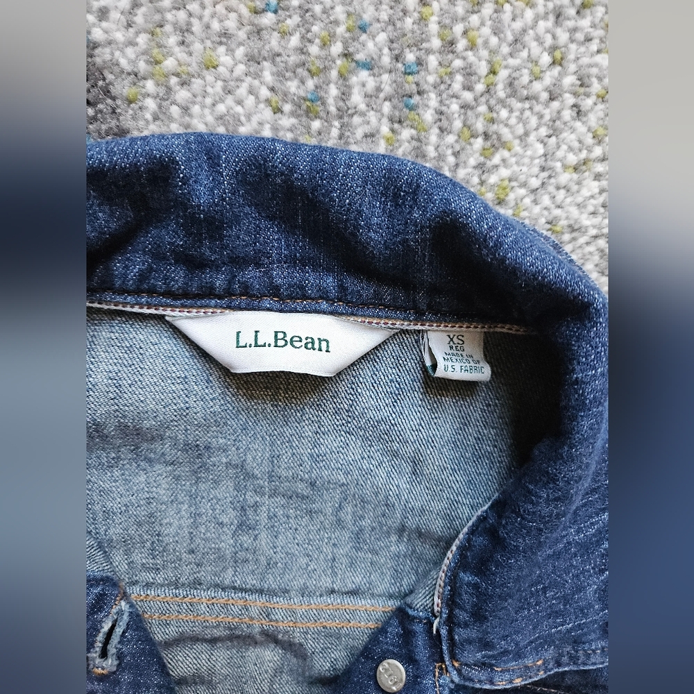 LL Bean Jean Jacket (0426) - Picture 2 of 3